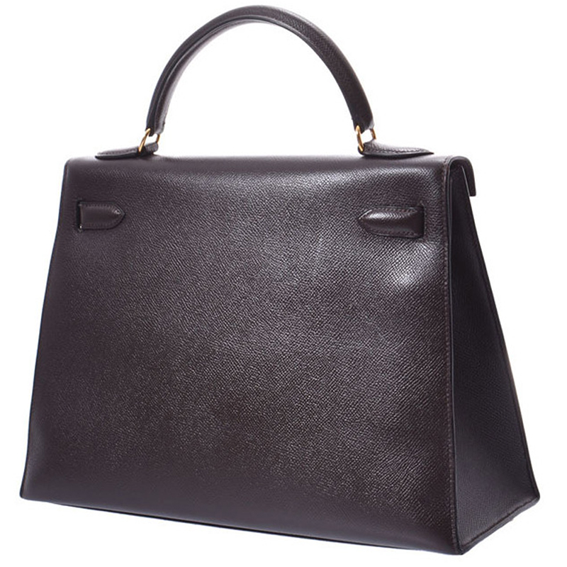 

Hermes Havane Courchevel Leather Kelly 32 Bag, Brown