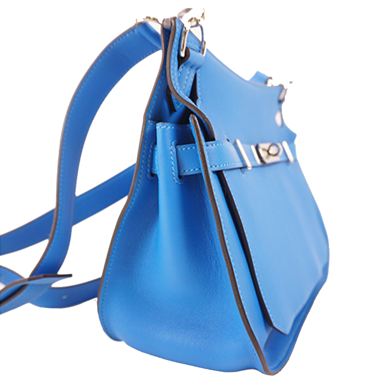 

Hermes Blue Leather Jypsiere Shoulder Bag