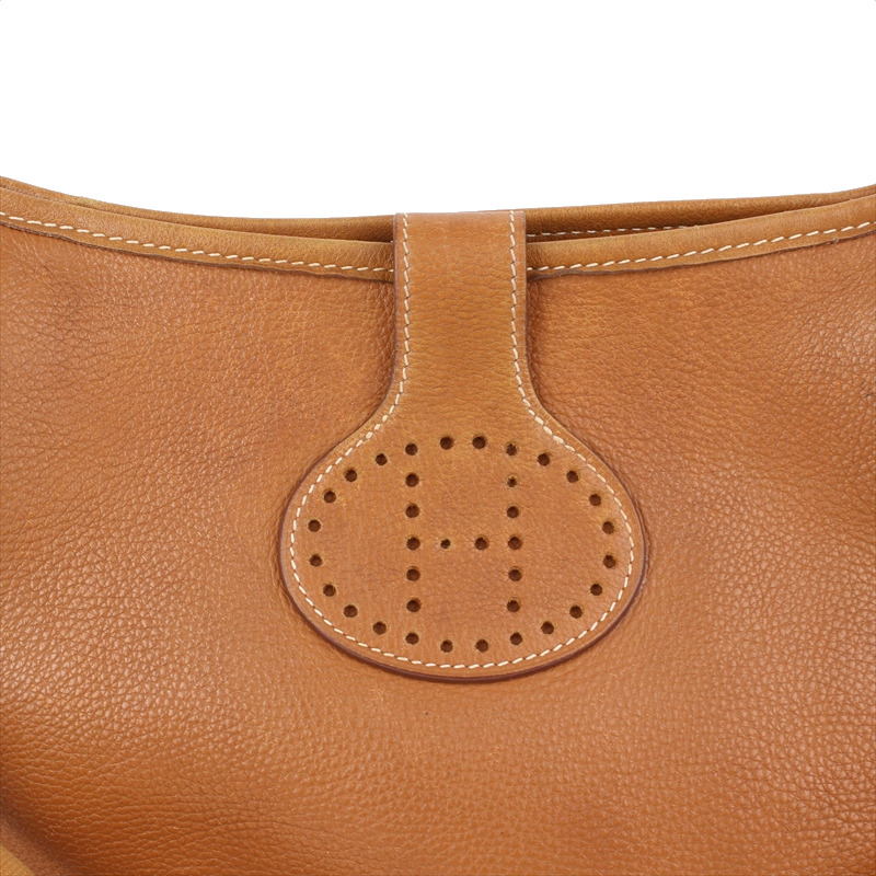 Hermes Brown Leather Rodeo II Bag Hermes | The Luxury Closet