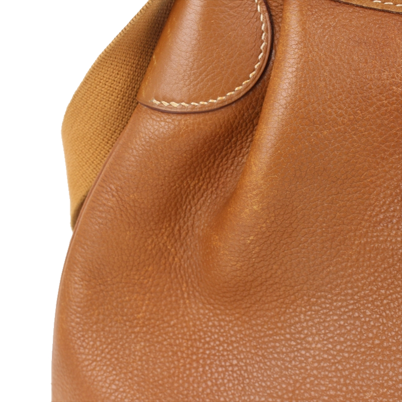 Hermes Brown Leather Rodeo II Bag Hermes | The Luxury Closet