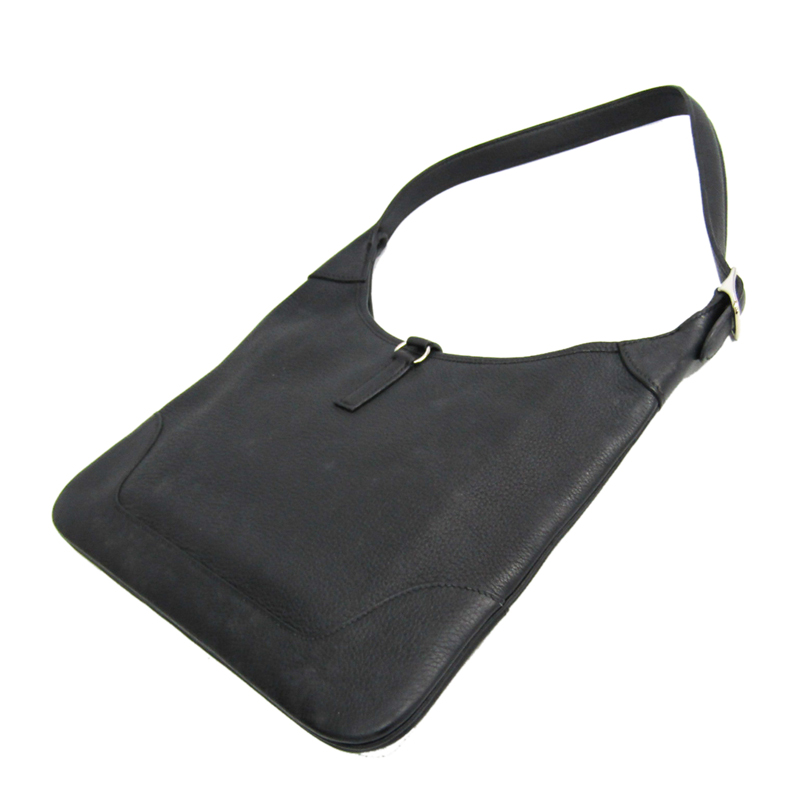 

Hermes Black Togo Leather Trim 31 Shoulder Bag