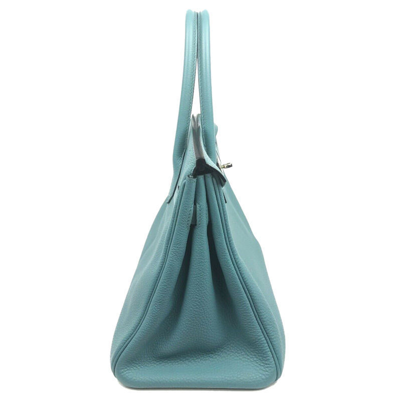 

Hermes Blue Ciel Togo Leather Palladium Hardware Birkin 30 Bag