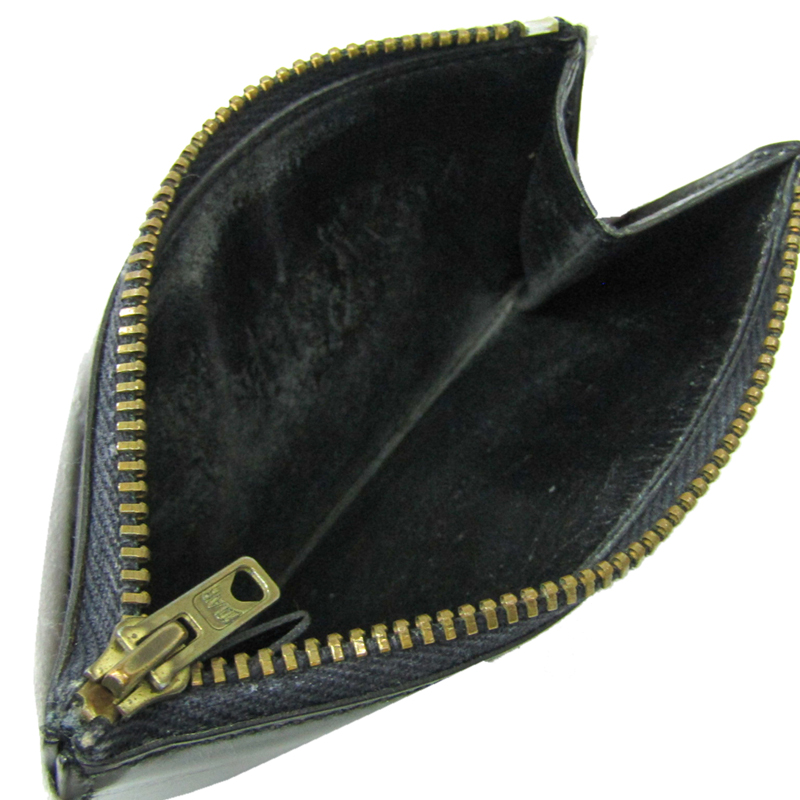 

Hermes Black Box Leather Julla Wallet