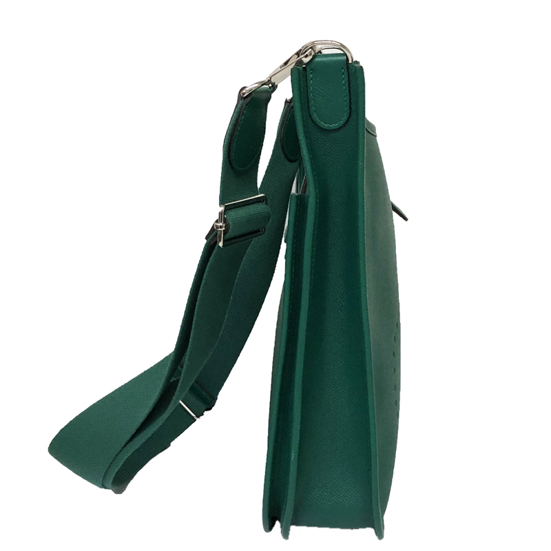 

Hermes Green Epsom Leather Evelyn III Bag