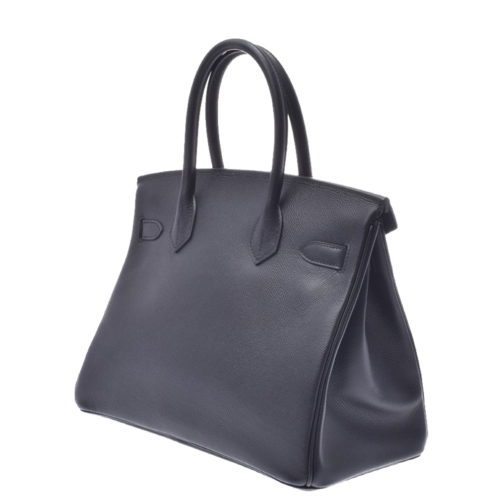

Hermes Black Epsom Leather Gold Hardware Birkin 30 Bag