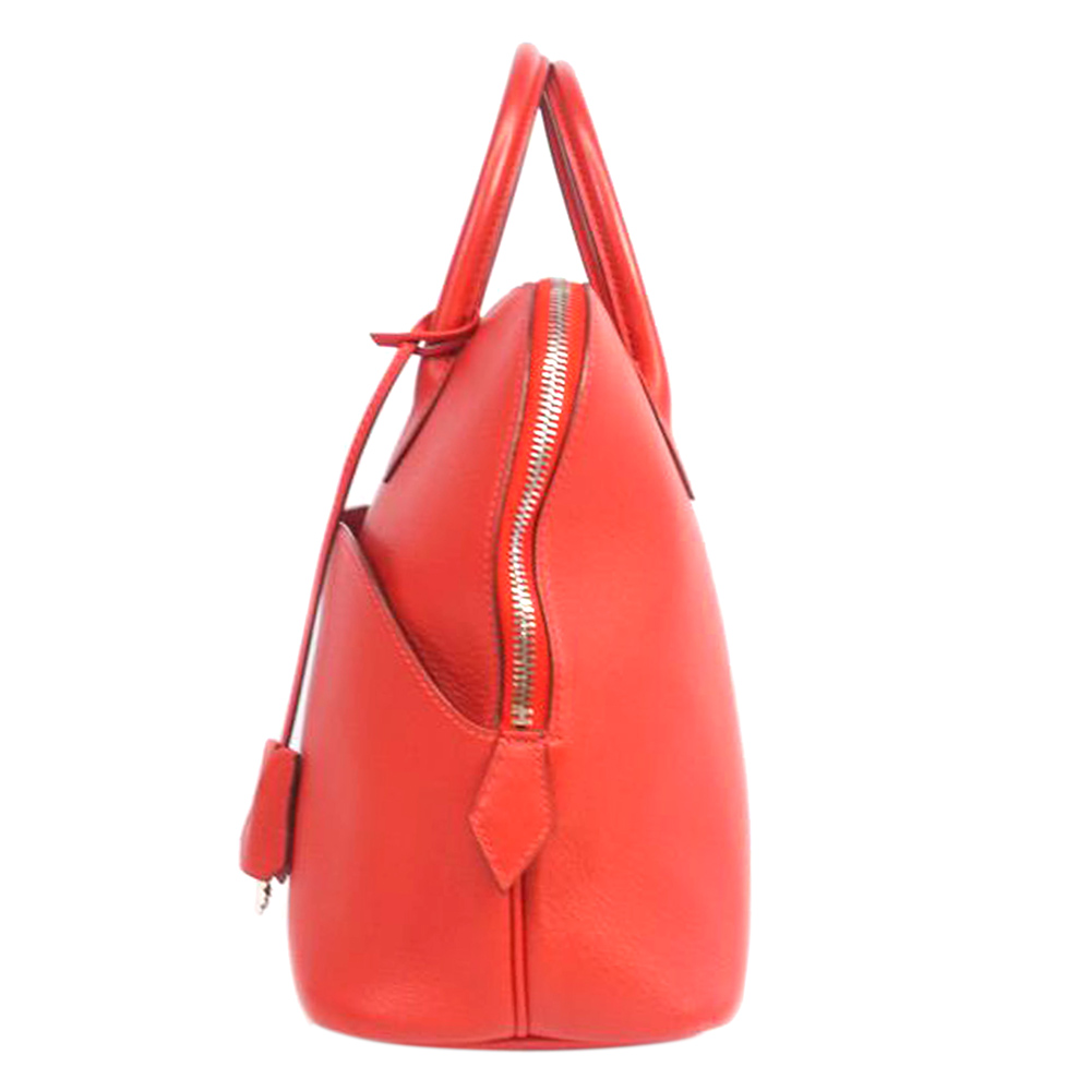 

Hermes Red Leather Bolide 1923 30 Bag