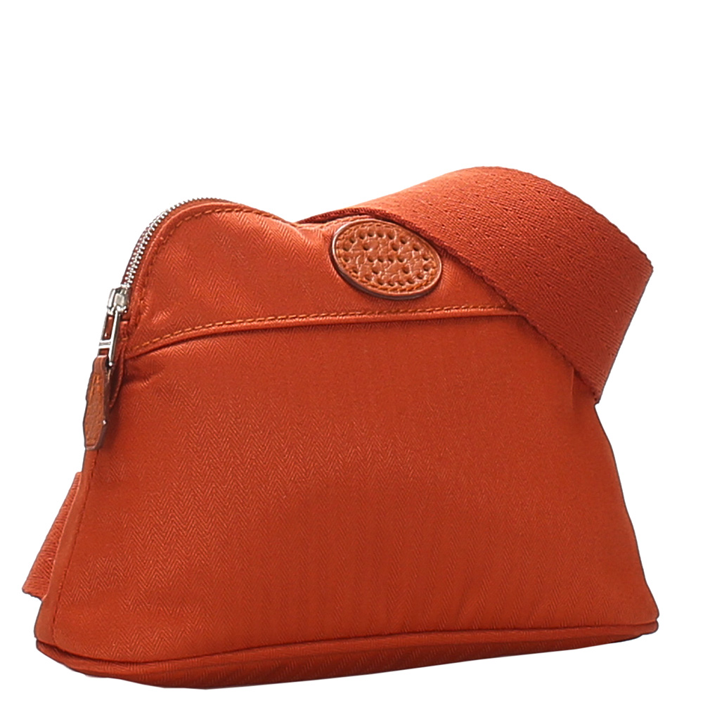 

Hermes Brown Cotton Bolide San Tulle Belt Bag