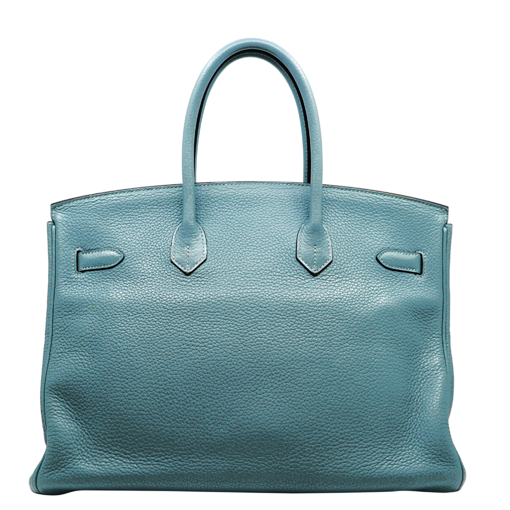 

Hermès Blue Togo Leather Palladium Hardware Birkin 35 Bag