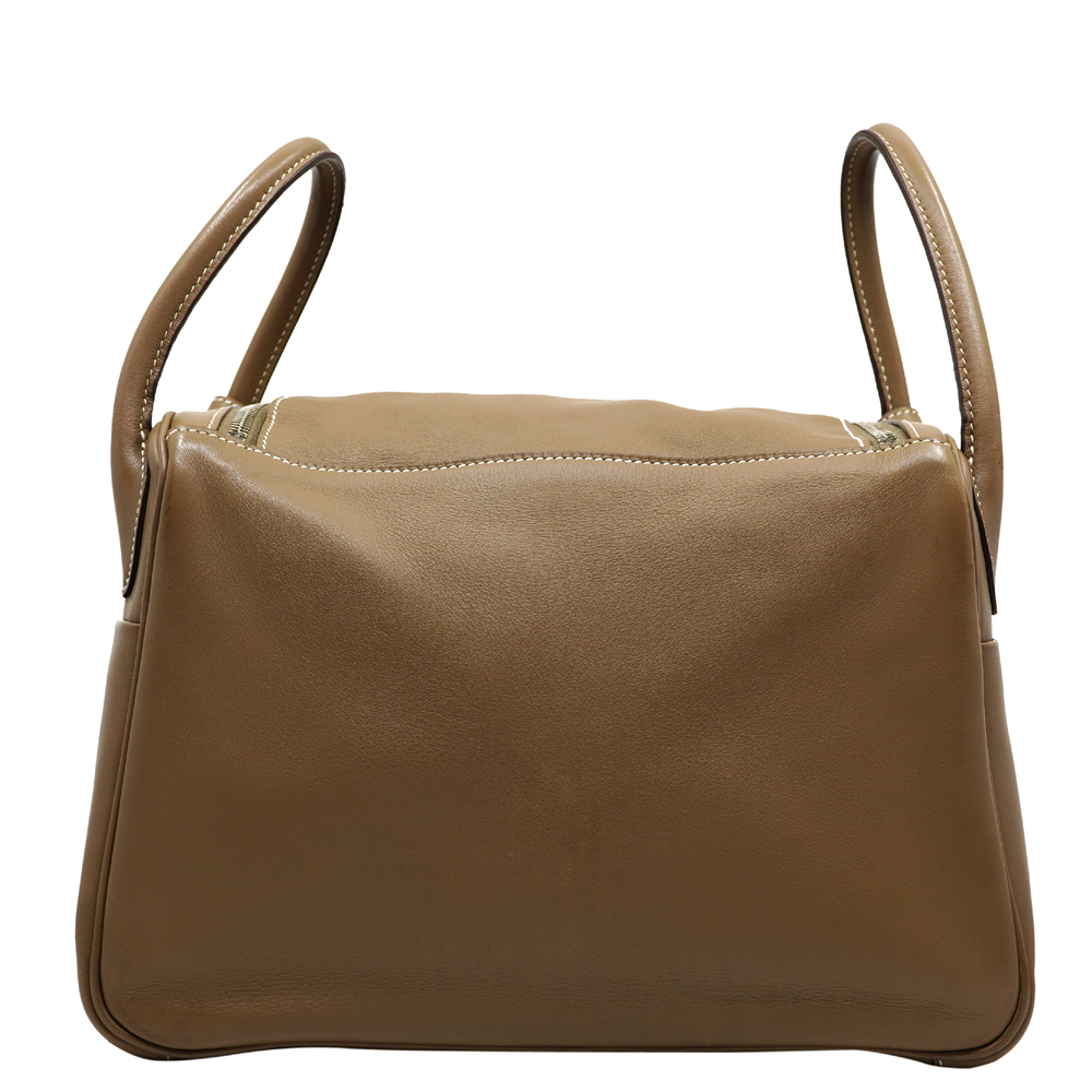 

Hermès Brown Leather Lindy 30 Bag