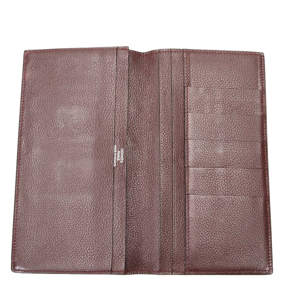 

Hermes Brown Leather MC2 Wallet