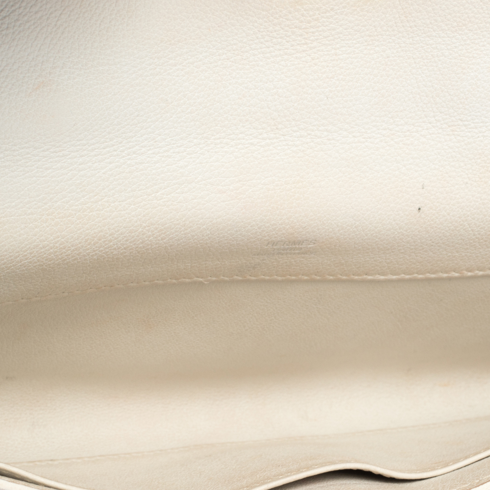 Hermès Kelly Cut Bag Turquoise Swift Leather - Palladium Hardware