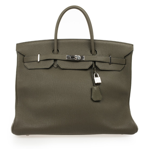 Hermes Olive Togo Birkin 40