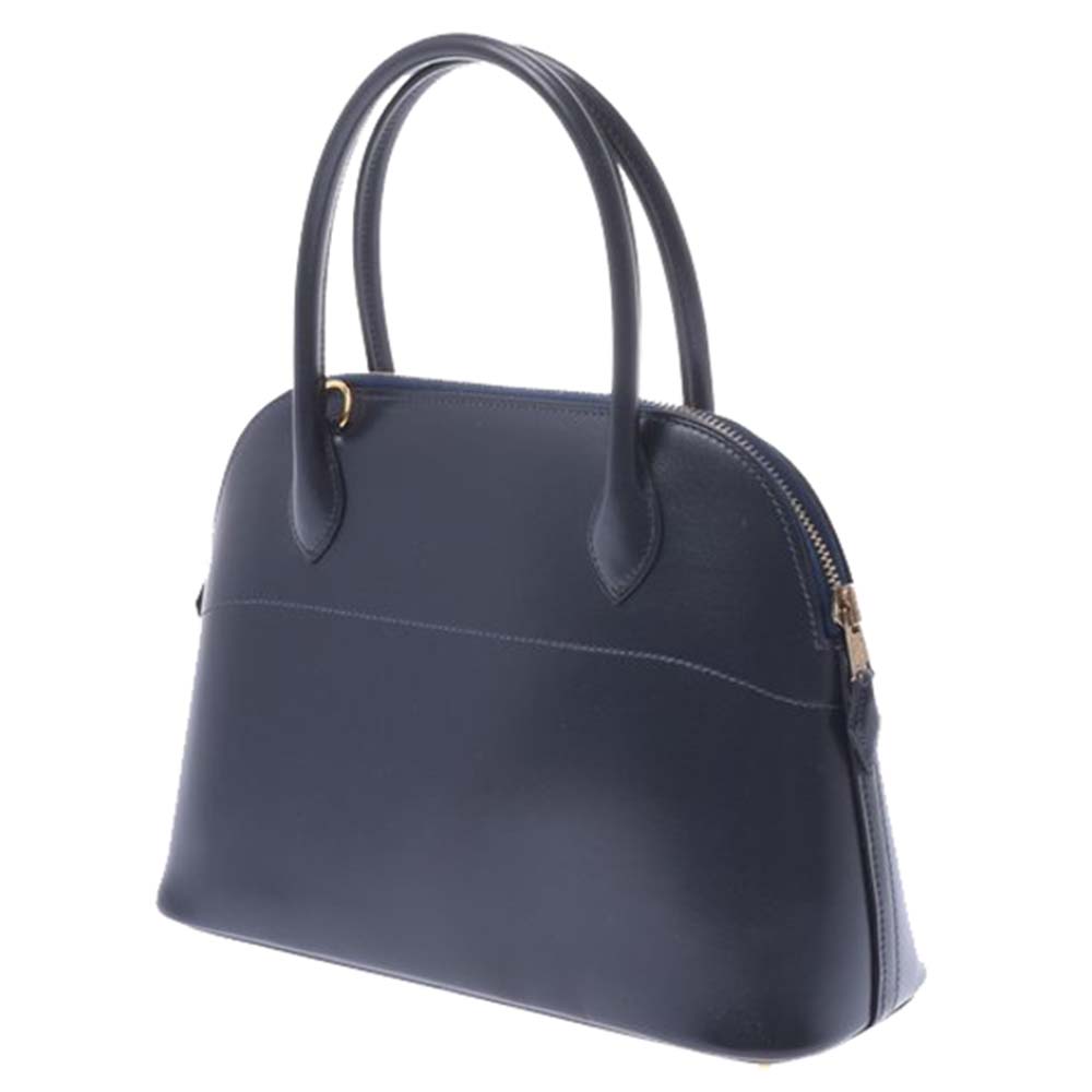 

Hermes Navy Blue Epsom Leather Bolide 27 Bag