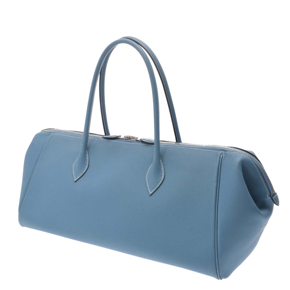 

Hermes Blue Epsom Leather Paris Bombay 40 Bag