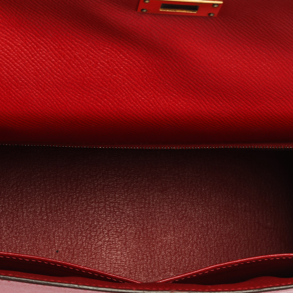 Hermes Kelly 32 Rouge Casaque Epsom PHW – LuxuryPromise
