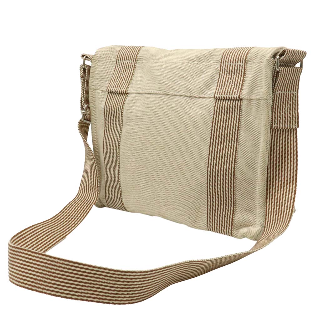 

Hermes Beige Toile Canvas Herline Messenger Bag