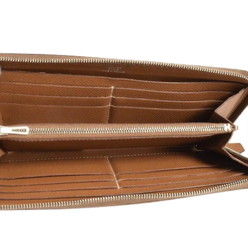 

Hermes Brown Epson Leather Azap Classic Wallet