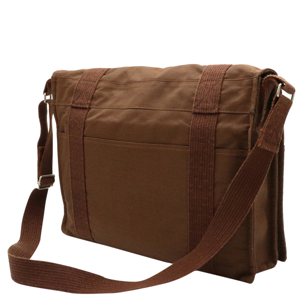

Hermes Brown Canvas Herline Shoulder Bag
