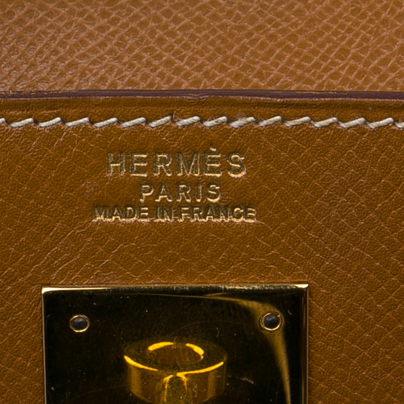 Hermès Epsom Kelly II Sellier 32 - Orange Handle Bags, Handbags - HER561336