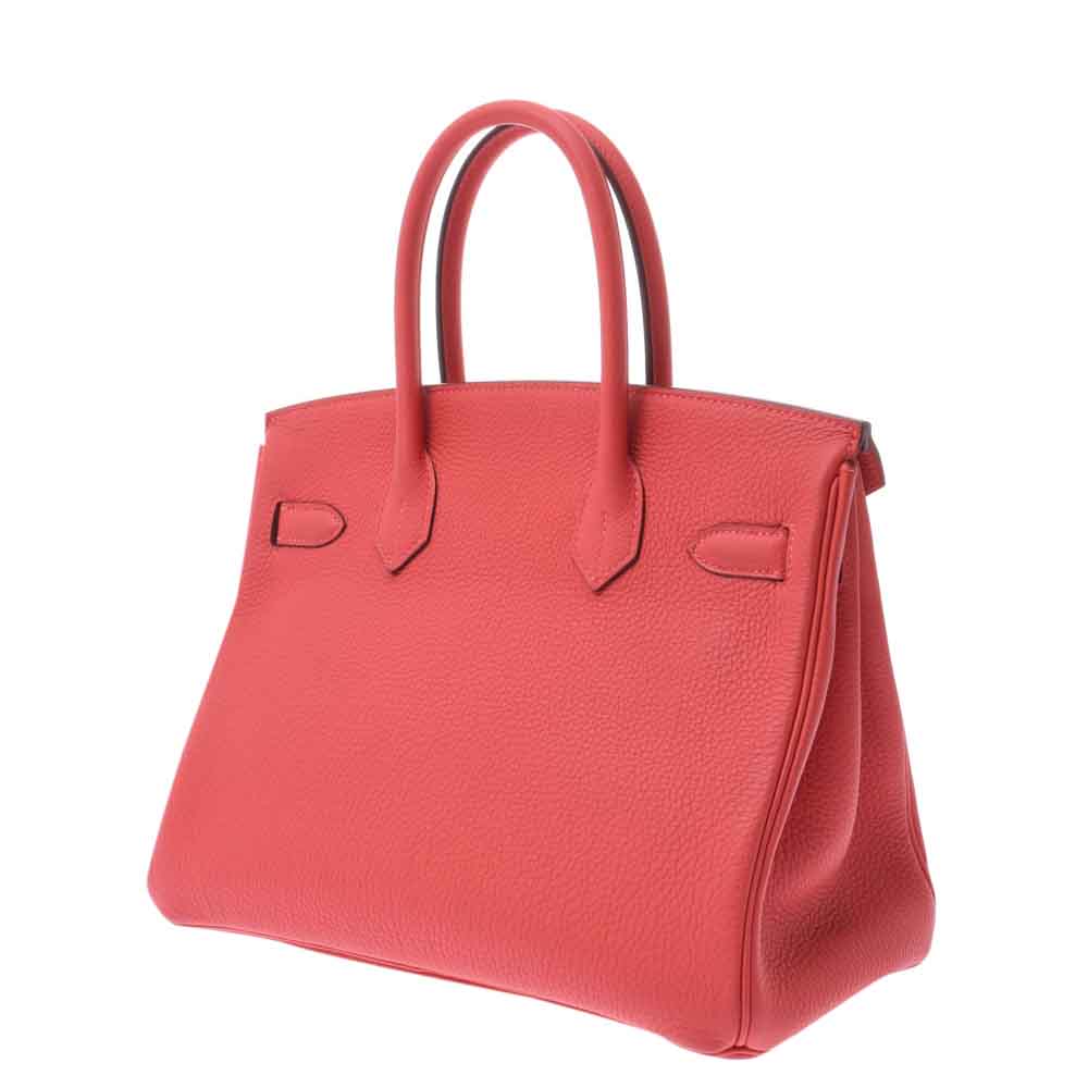 

Hermes Pink Togo Leather Gold Hardware Birkin 30 Bag