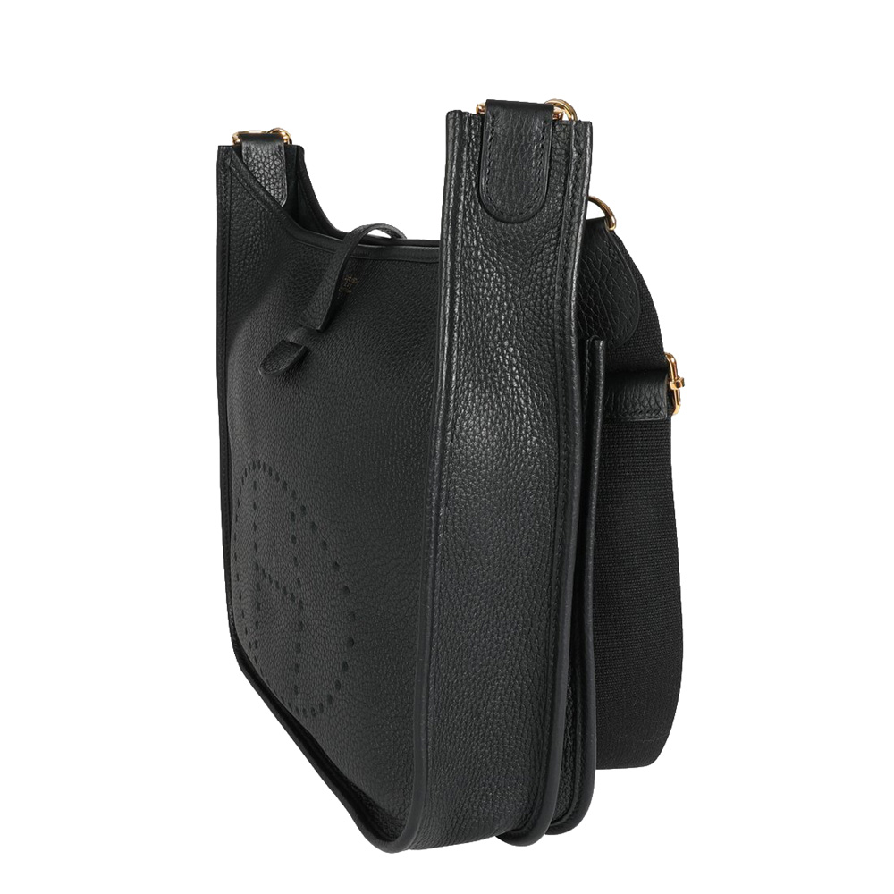 

Hermes Black Togo Leather Evelyne III 29 Bag