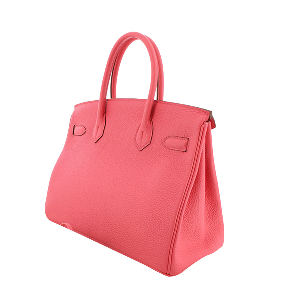 

Hermes Pink Togo Leather Palladium Hardware Birkin 30 Bag
