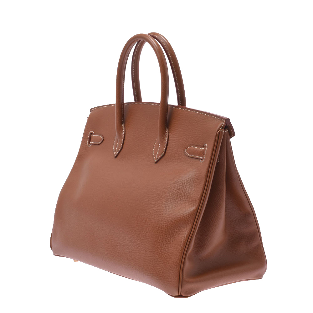 

Hermes Beige Courchevel Leather Gold Plated Hardware Birkin 35 Bag