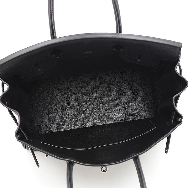 

Hermes Black Togo Leather Palladium Hardware Birkin 30 Bag