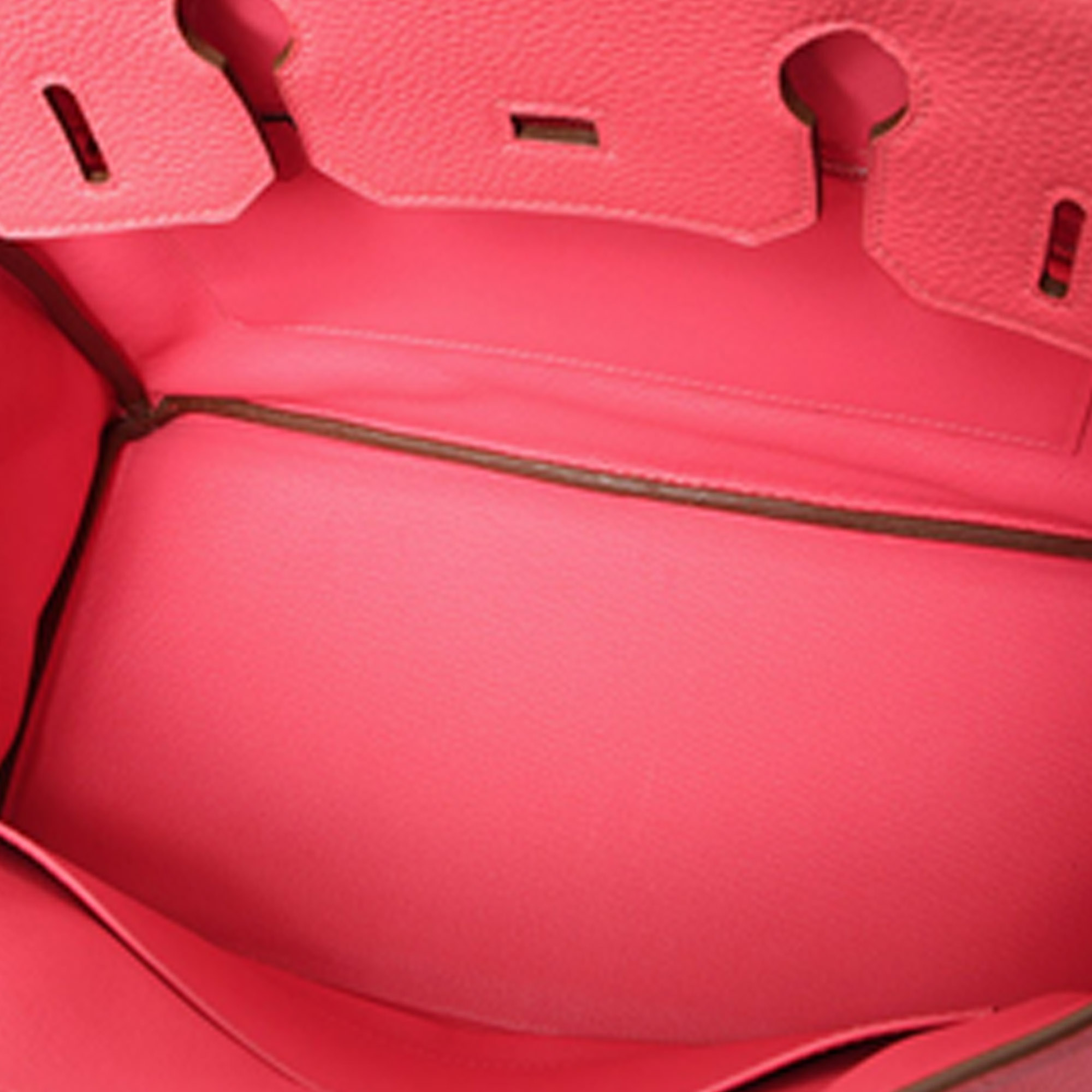 

Hermes Pink Togo Leather Palladium Hardware Birkin 30 Bag