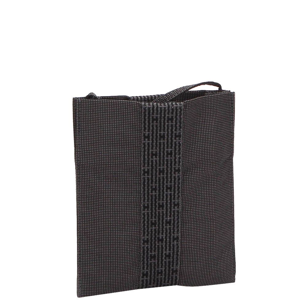 

Hermes Grey Canvas Fabric Herline Shoulder Bag