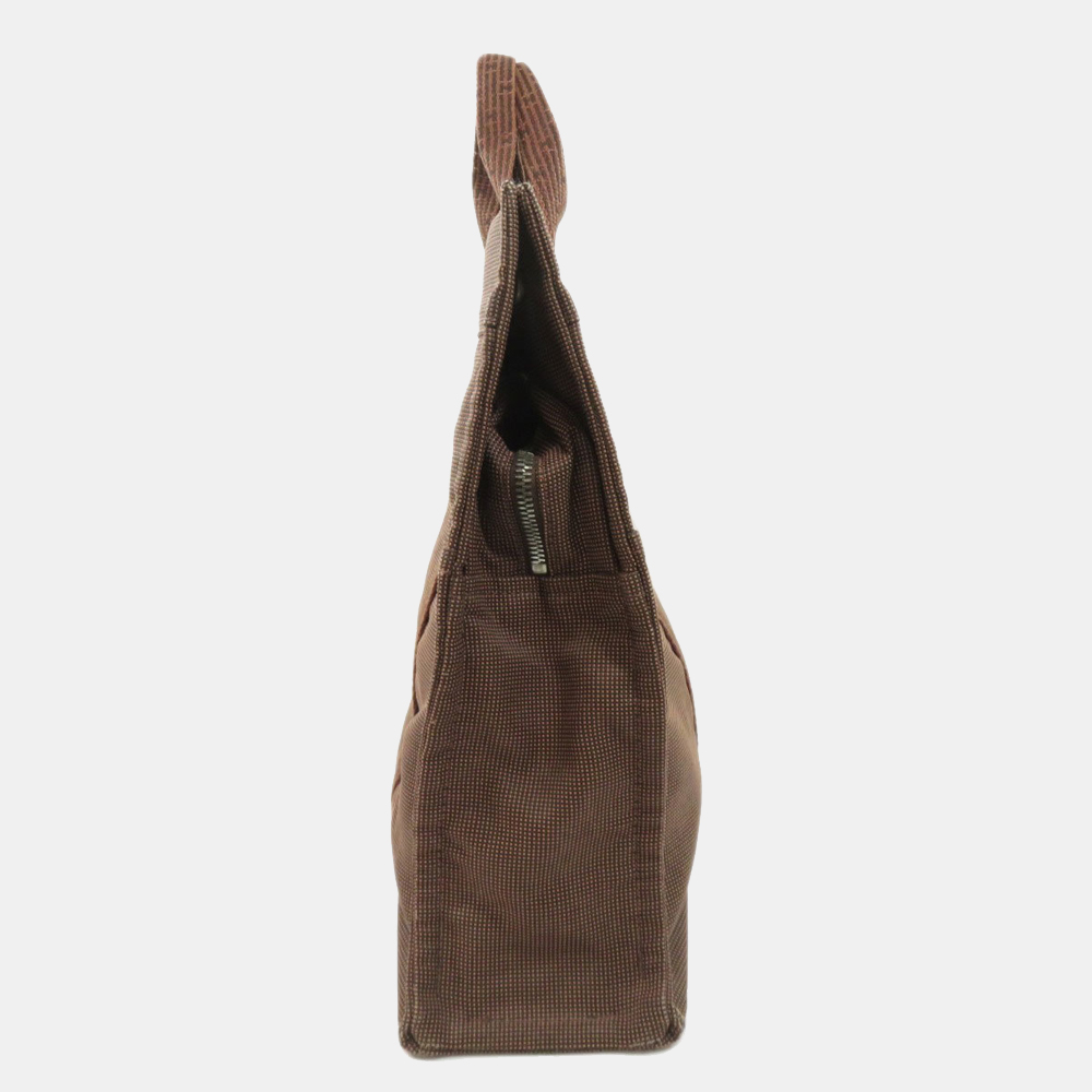 

Hermes Aleline MM Handbag Canvas Ladies HERMES, Brown