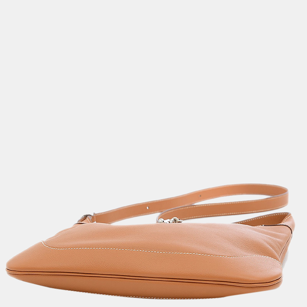 

Hermes Trim 31 Evercolor Gold Y Engraved, Brown