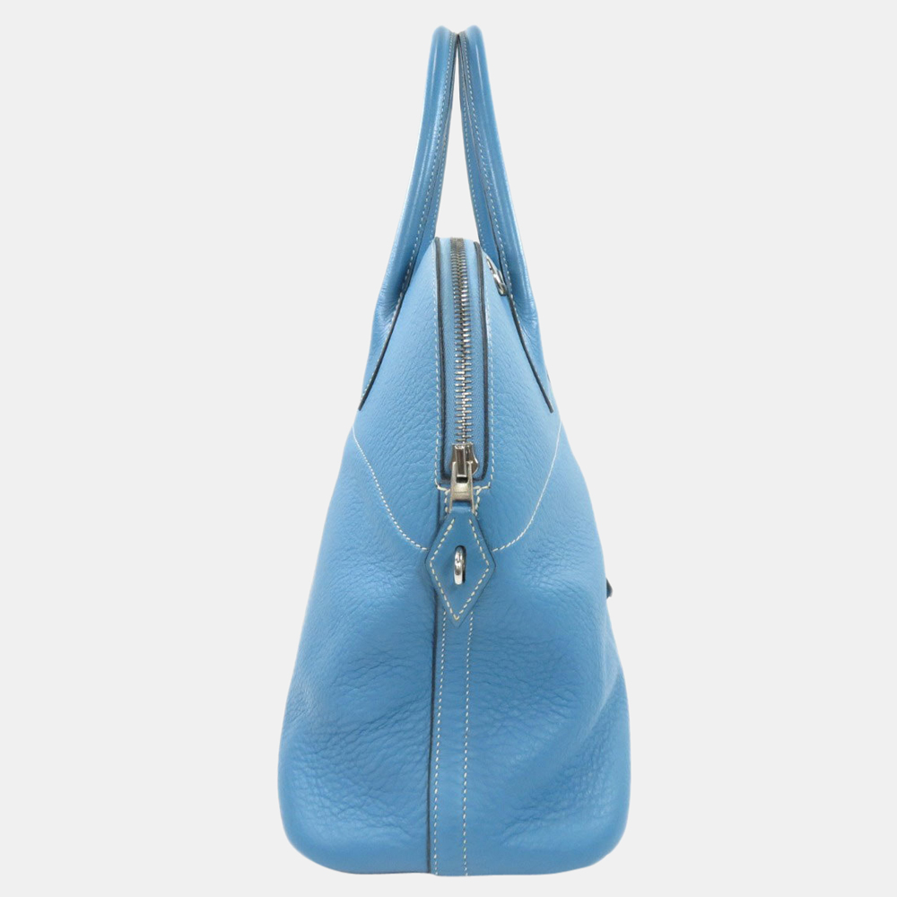 

Hermes Bored 35 Taurillon Blue Gene Handbag Ladies