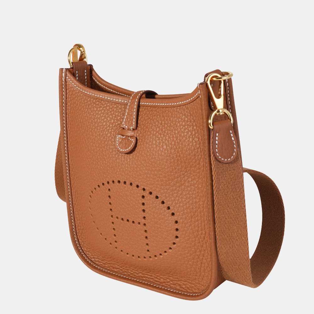 

Hermes Gold ClÃ©mence Evelyne TPM GHW, Brown