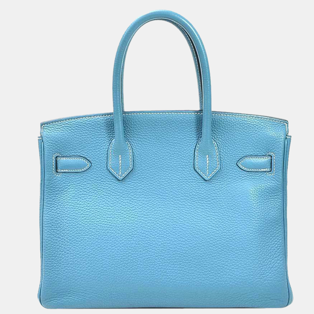 

Hermes Blue Gene Togo Birkin 30 Handbag