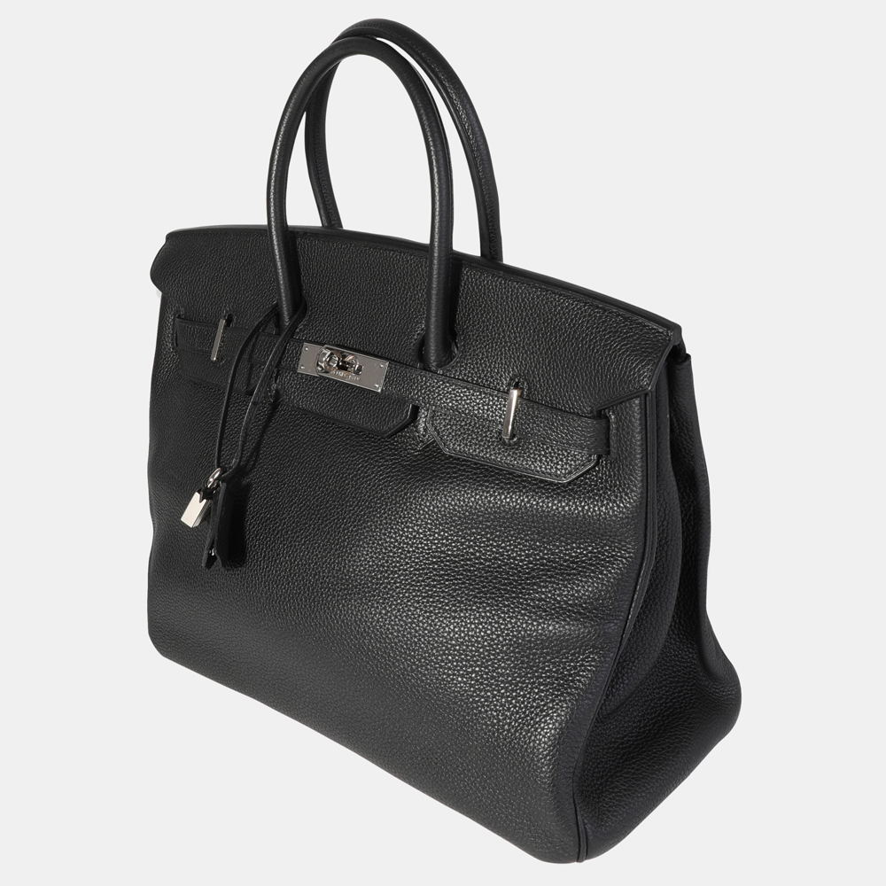 

Hermes Black Togo Birkin 35 PHW