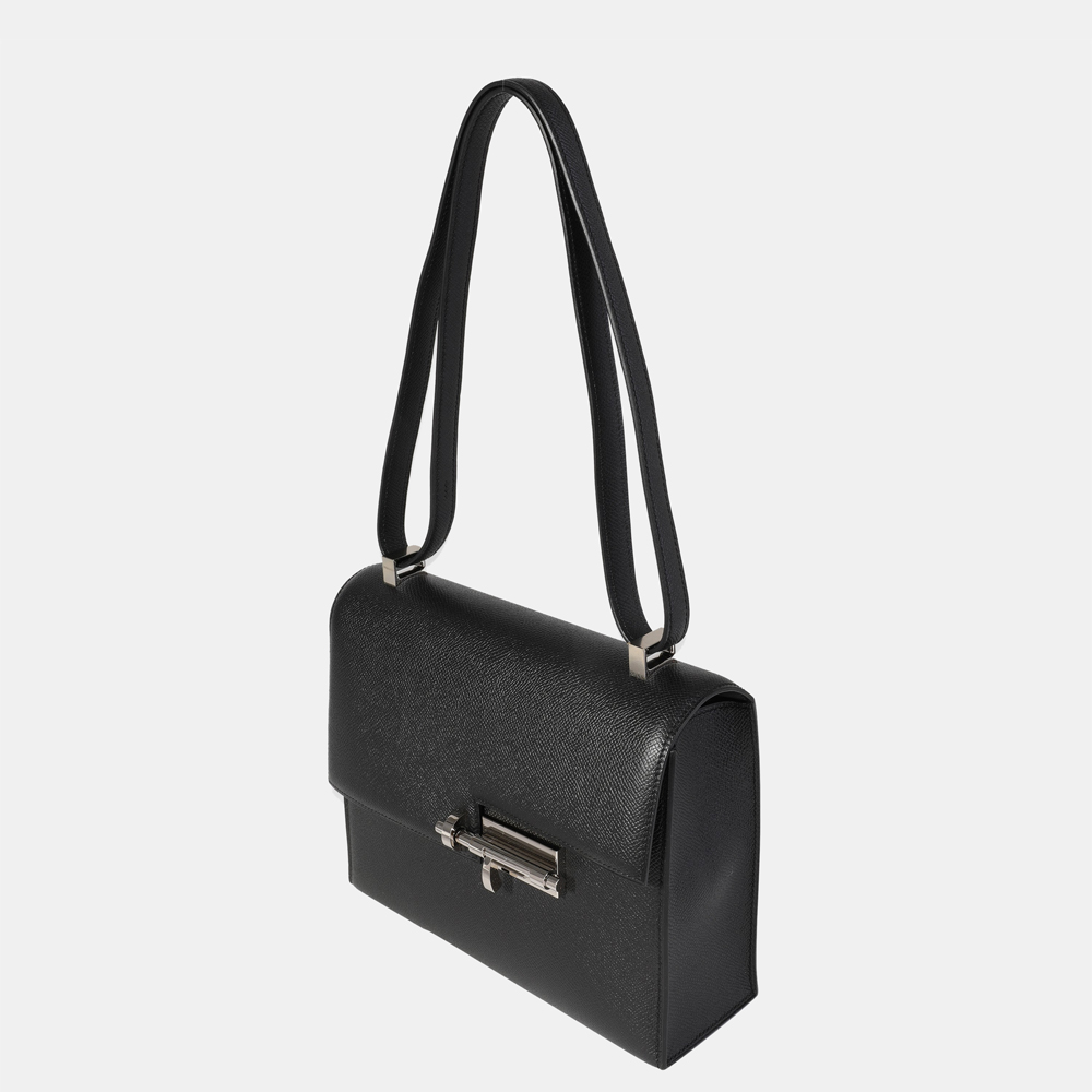 

Hermes Black Epsom Verrou 23 PHW