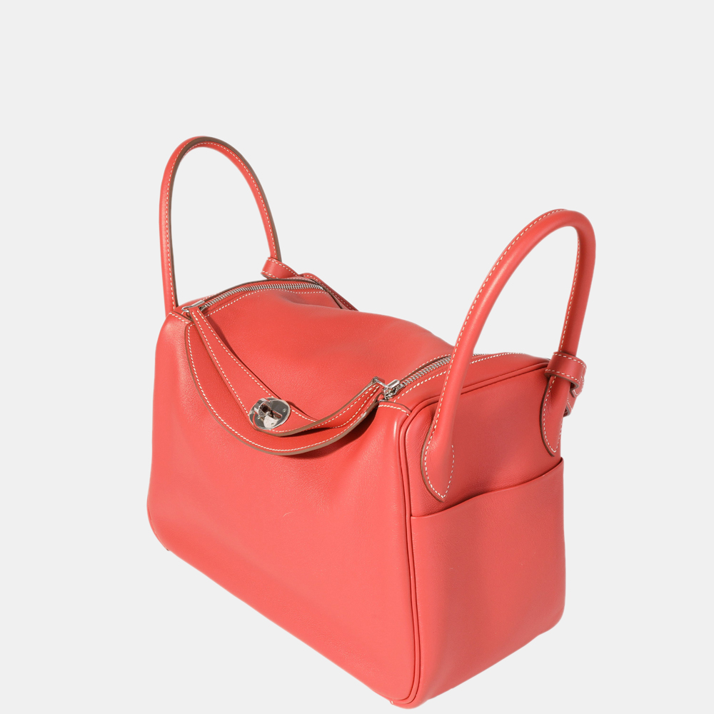 

Hermes Sanguine Swift Lindy 30 PHW, Pink