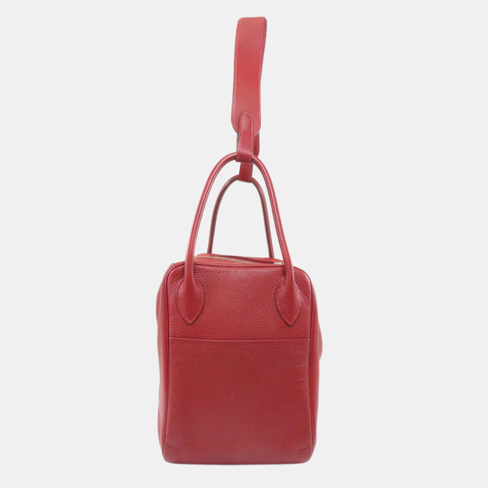 

Hermes Lindy 34 Red Handbag Taurillon Ladies Hermes