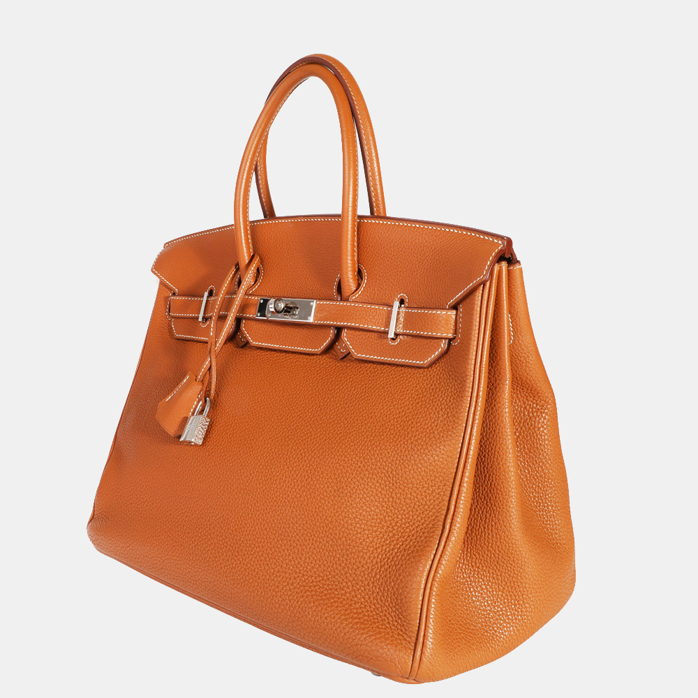 

Hermes Gold Togo Birkin 35 PHW