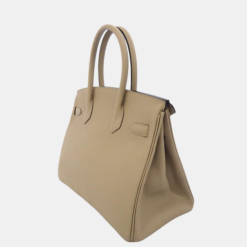 

Hermes Grey Togo Leather Palladium Hardware Birkin 30 Bag