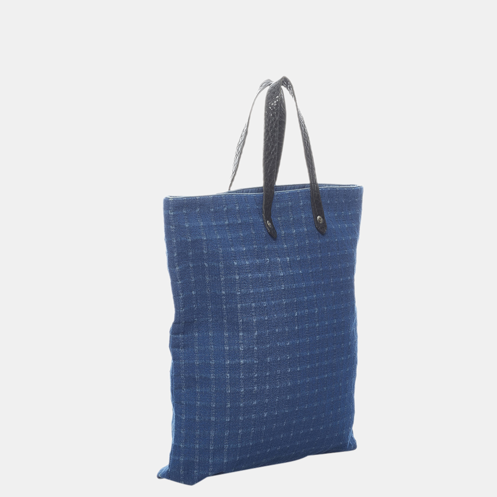 

Hermes Blue Ahmedabad Tote Bag