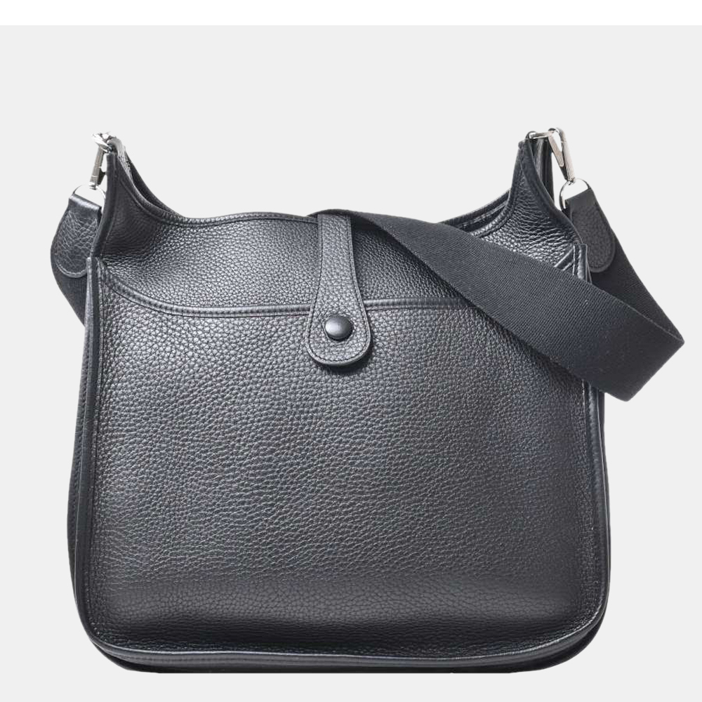 

Hermes Togo Evelyne 2 Shoulder Bag Black