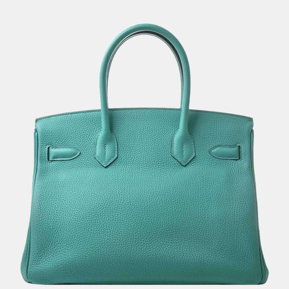 

Hermes Birkin Women's Togo Leather Handbag Green
