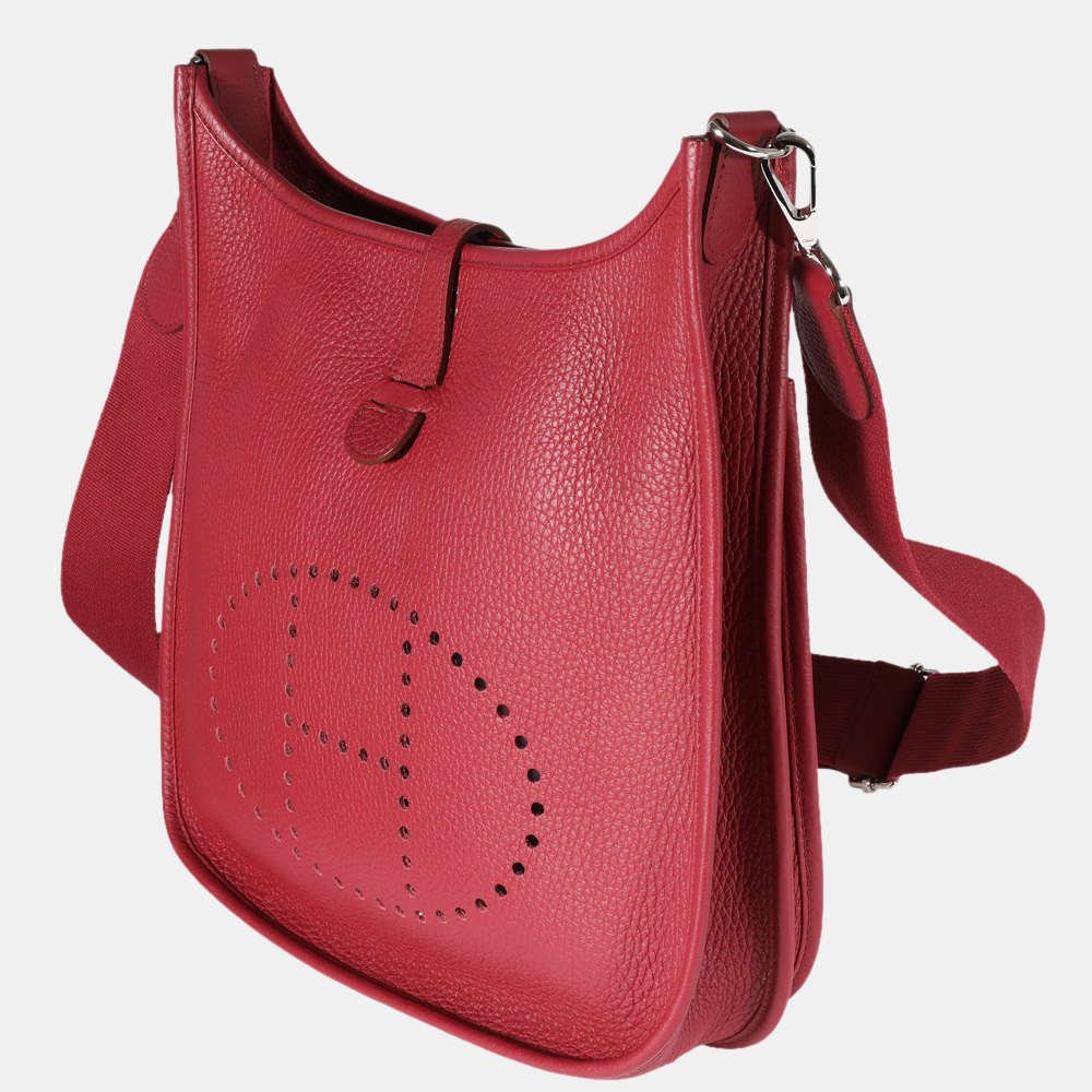 

Hermes Rubis ClÃ©mence Evelyne III 29 PHW, Red