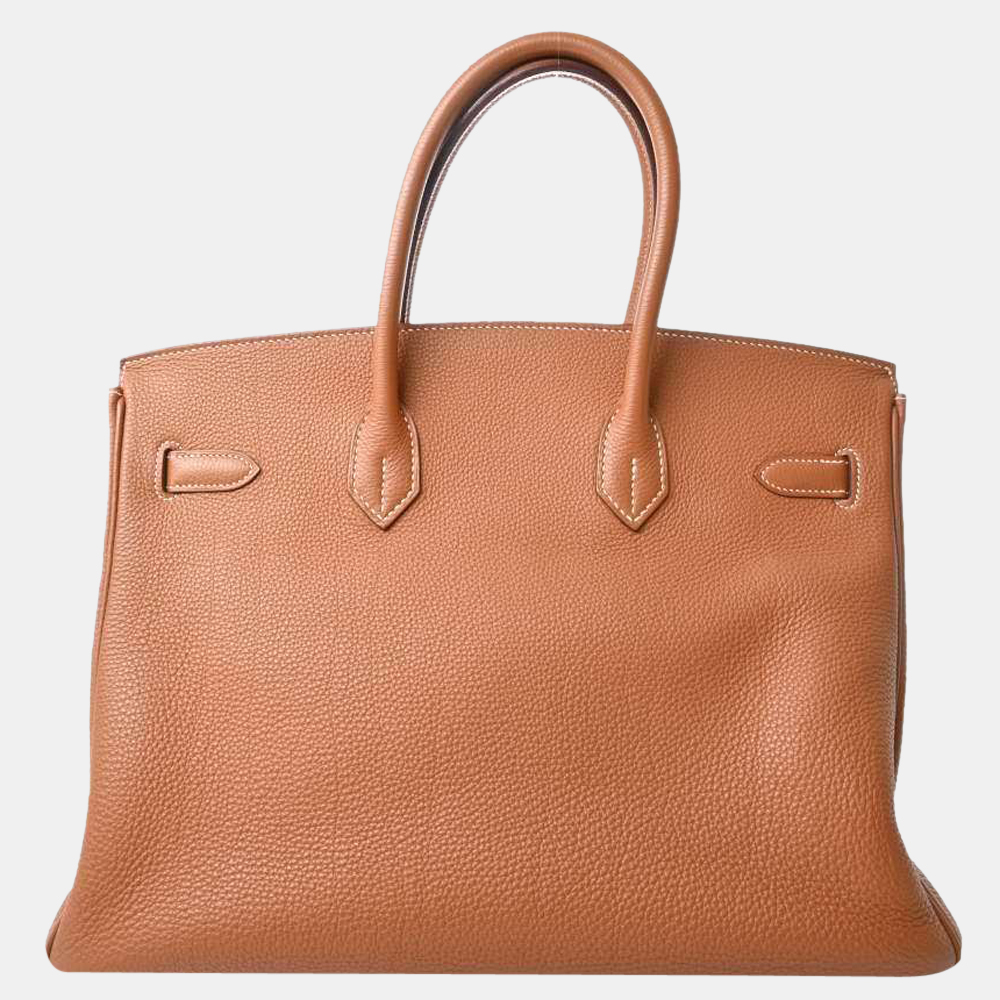 

Hermes Togo Birkin 35 Handbag Brown