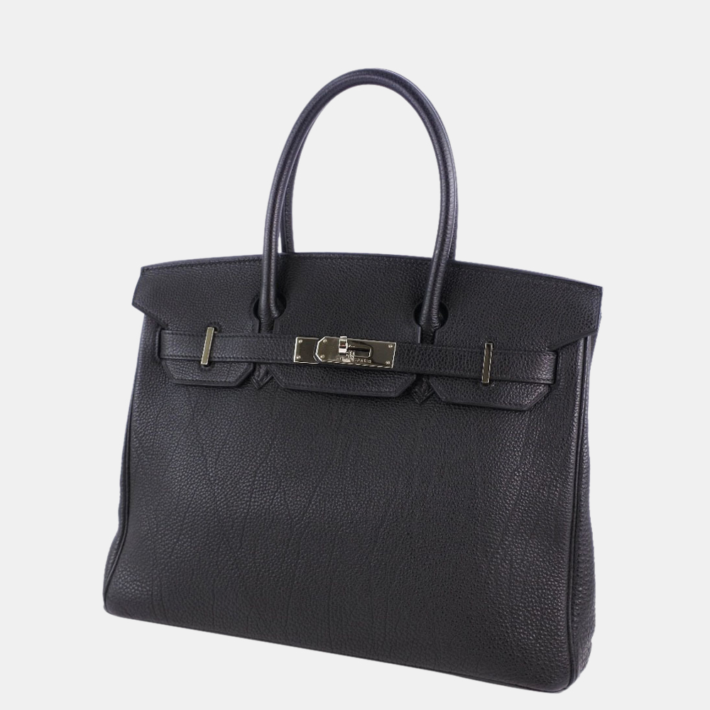 

Hermes Birkin 30 Togo Black Ladies Handbag