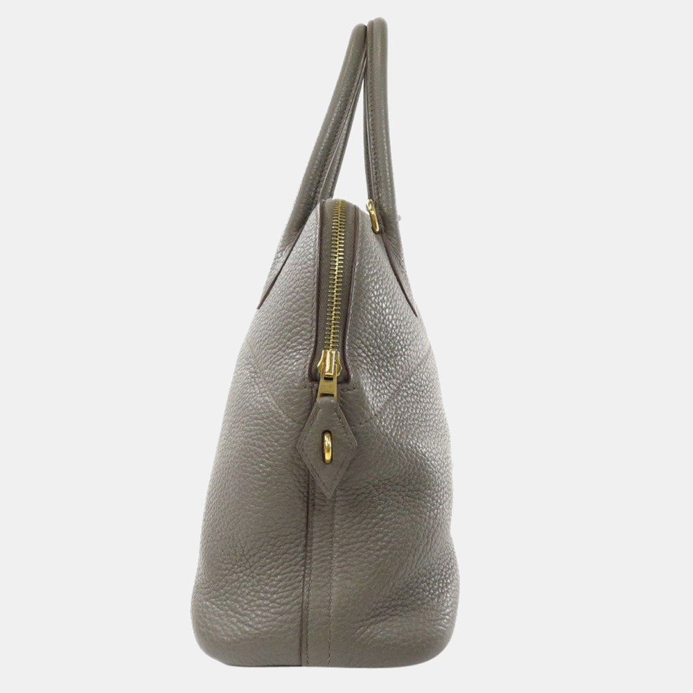 

Hermes Bored 31 Gold Hardware Ethane Handbag Taurillon Ladies, Grey
