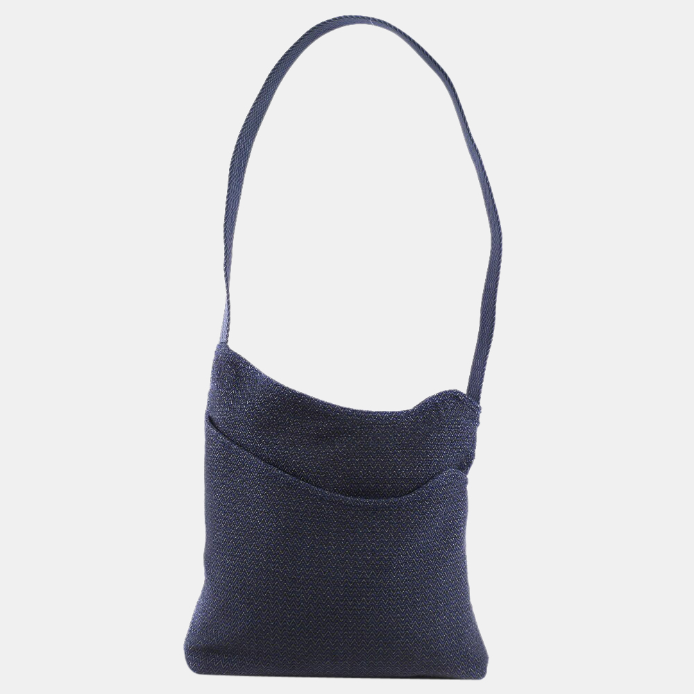 

Hermes Sack Depan Sage Canvas Blue Unisex Shoulder Bag