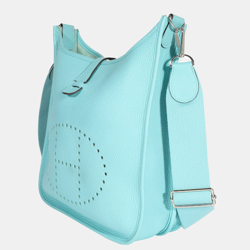 

Hermès Bleu Atoll Clémence Evelyne III 29 PHW, Blue